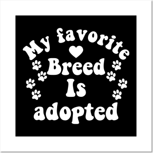 Animal rescue lover gift. Rescue pets advocate. Posters and Art